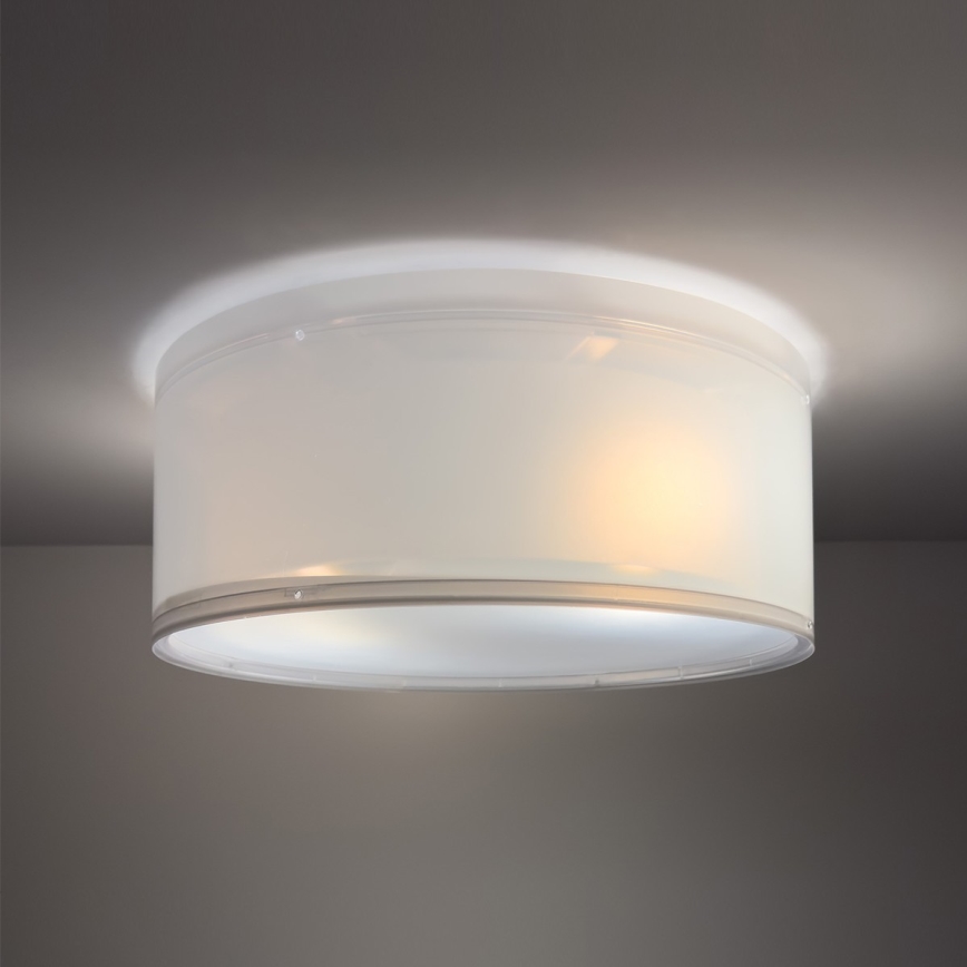 Dalber 42006E - Bērnu griestu lampa COLOR LIGHT 2xE27/15W/230V balta