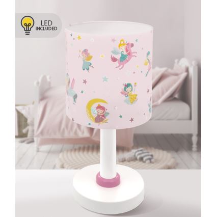 Dalber 42491N - LED bērnu lampiņa FAIRY DREAMS 1xG4/4W/230V rozā