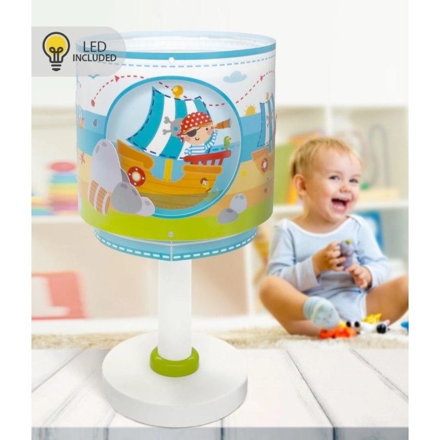Dalber 60651N - LED bērnu lampiņa PIRATE ISLAND 1xG4/4W/230V krāsaina
