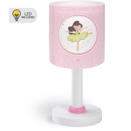Dalber 60911 - LED bērnu lampiņa PRINCESS DANCE 1xG4/4W/230V rozā