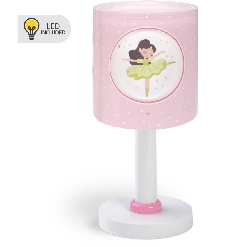 Dalber 60911 - LED bērnu lampiņa PRINCESS DANCE 1xG4/4W/230V rozā