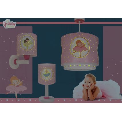 Dalber 60911 - LED bērnu lampiņa PRINCESS DANCE 1xG4/4W/230V rozā