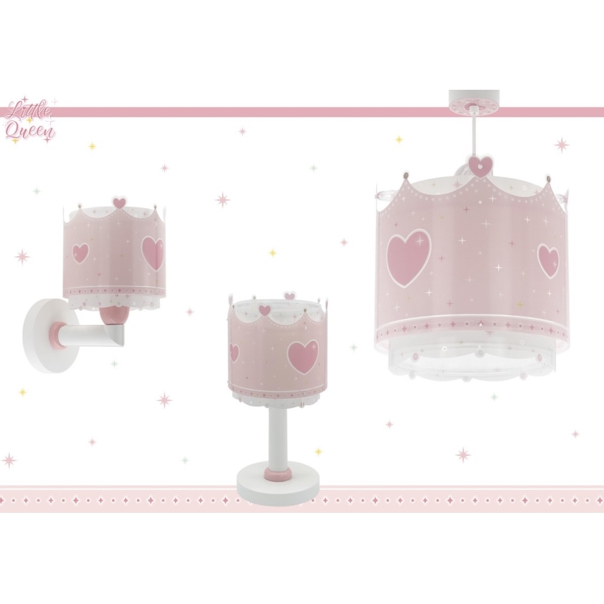 Dalber 61101 - Bērnu lampa LITTLE QUEEN 1xE14/40W/230V