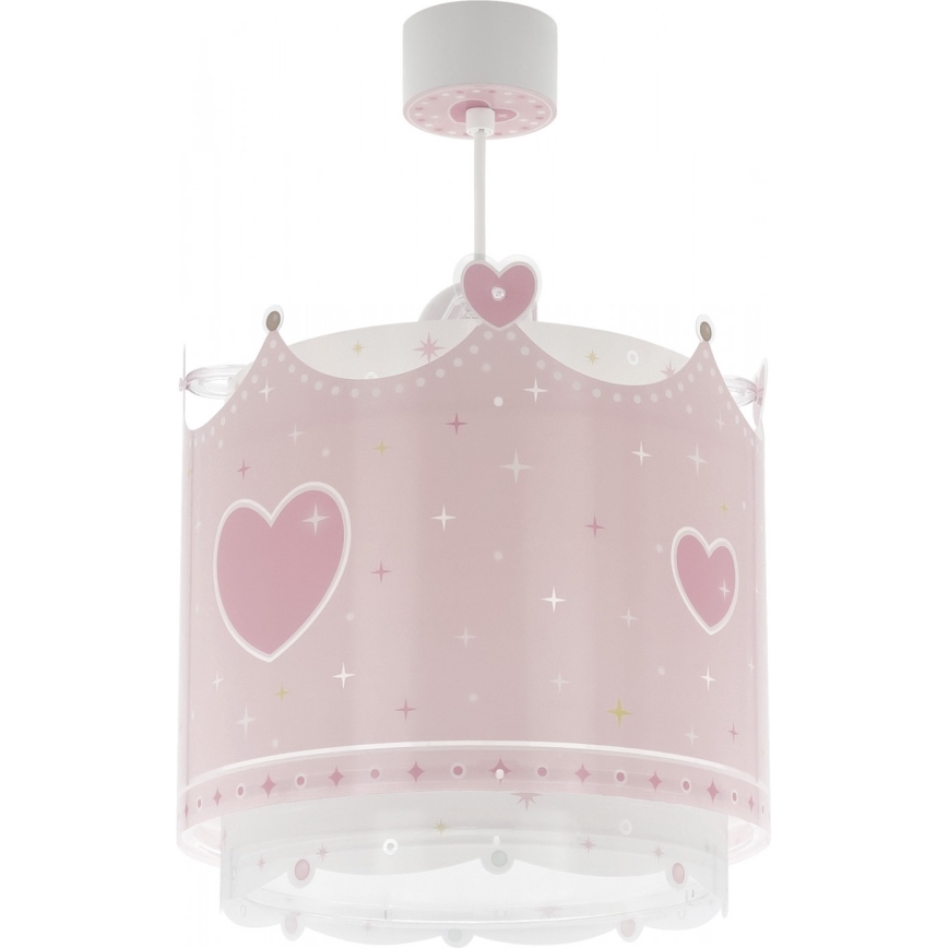 Dalber 61102 - Bērnu lustra LITTLE QUEEN 1xE27/60W/230V