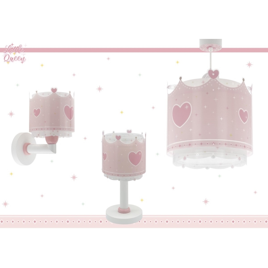 Dalber 61102 - Bērnu lustra LITTLE QUEEN 1xE27/60W/230V