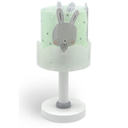 Dalber 61151H - Bērnu lampa BUNNY 1xE14/40W/230V zaļa