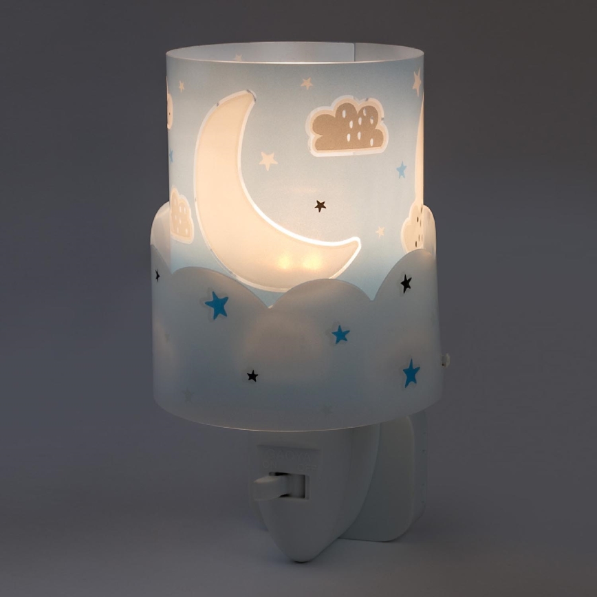 Dalber 61235T - LED Kontakligzda lampa MOON 1xE14/0,3W/230V