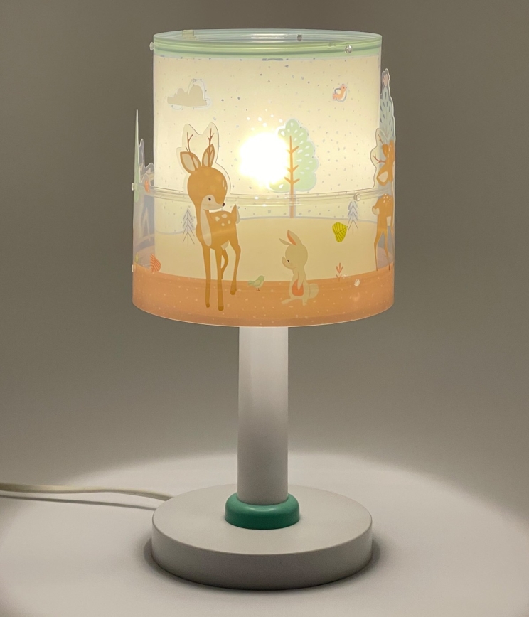 Dalber 61271N - LED bērnu lampiņa LOVING DEER 1xG4/4W/230V daudzkrāsaina