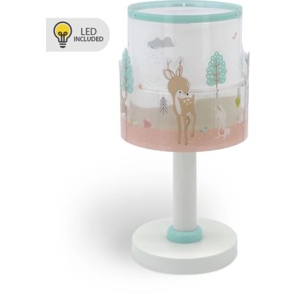 Dalber 61271N - LED bērnu lampiņa LOVING DEER 1xG4/4W/230V daudzkrāsaina