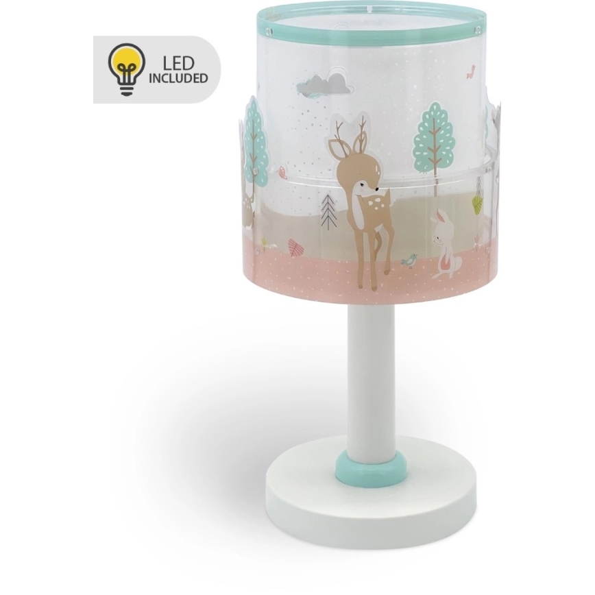 Dalber 61271N - LED bērnu lampiņa LOVING DEER 1xG4/4W/230V daudzkrāsaina