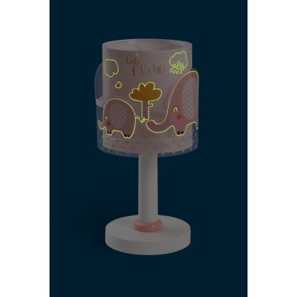 Dalber 61331S - Bērnu lampa LITTLE ELEPHANT 1xE14/40W/230V