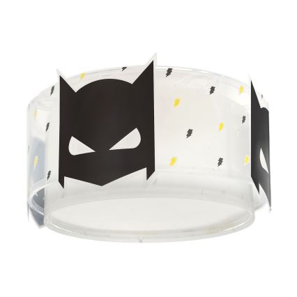 Dalber 61806 - Bērnu griestu lampa DARK HERO 2xE27/15W/230V