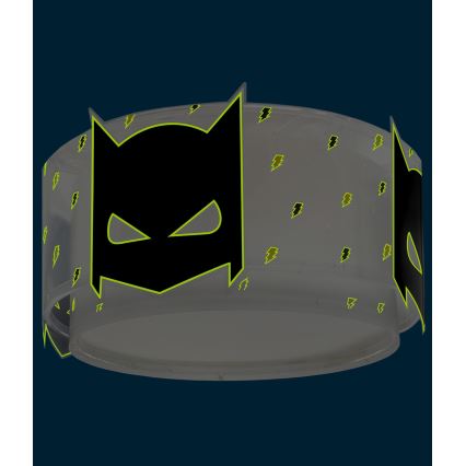 Dalber 61806 - Bērnu griestu lampa DARK HERO 2xE27/15W/230V