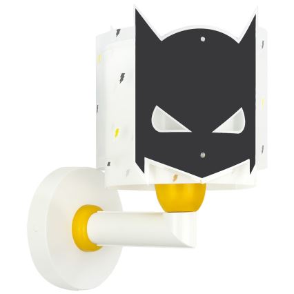 Dalber 61809 - Bērnu sienas gaismeklis DARK HERO 1xE27/15W/230V