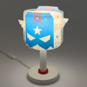 Dalber 61811N - LED bērnu lampiņa BLUE HERO 1xG4/4W/230V balta/zila