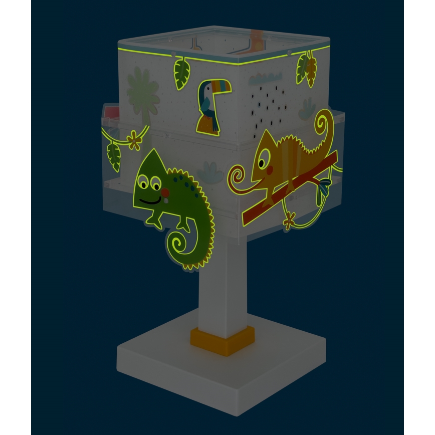 Dalber 63311N - LED bērnu lampiņa HAPPY JUNGLE 1xG4/4W/230V daudzkrāsaina