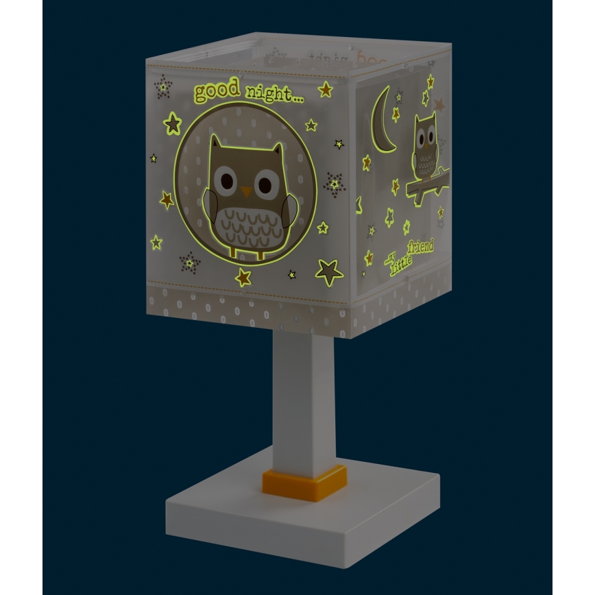 Dalber 63391N - LED bērnu lampiņa GOOD NIGHT 1xG4/4W/230V bēša