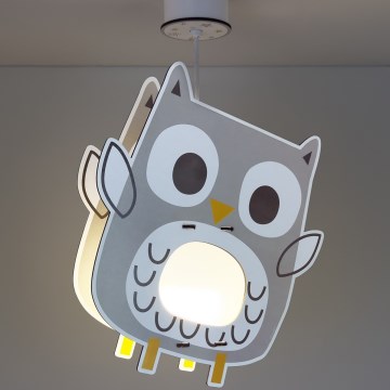 Dalber 63397 - Bērnu lustra OWL 1xE27/15W/230V