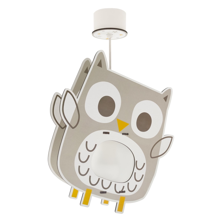 Dalber 63397 - Bērnu lustra OWL 1xE27/15W/230V