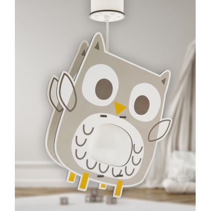 Dalber 63397 - Bērnu lustra OWL 1xE27/15W/230V