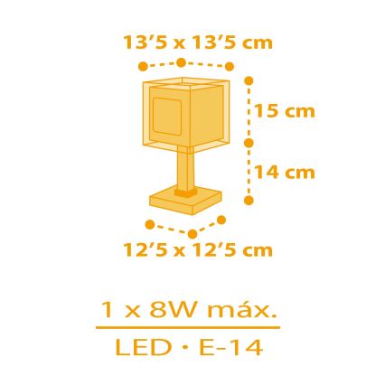 Dalber 63401 - Bērnu lampiņa MY FARM 1xE14/8W/230V