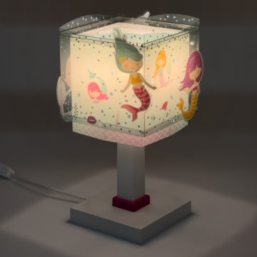 Dalber 63441N - LED bērnu lampiņa MERMAIDS 1xG4/4W/230V daudzkrāsaina
