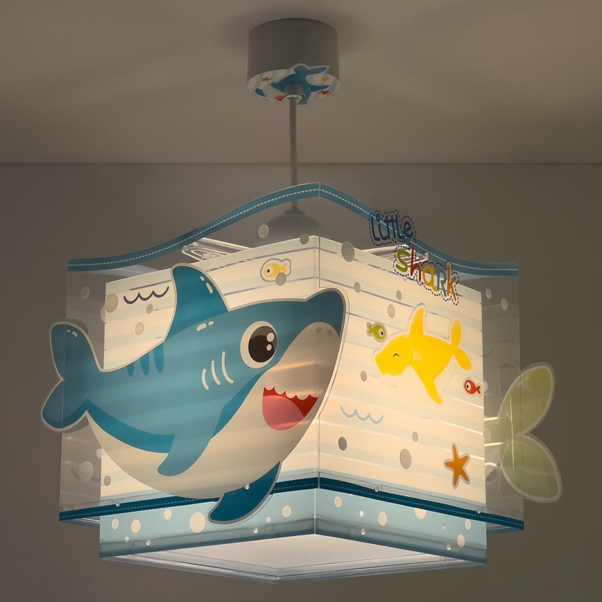 Dalber 63472 - Bērnu lustra BABY SHARK 1xE27/60W/230V