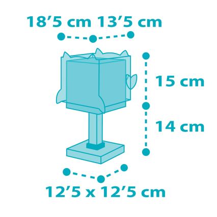 Dalber 64391 - Bērnu lampiņa LITTLE OWL 1xE14/8W/230V