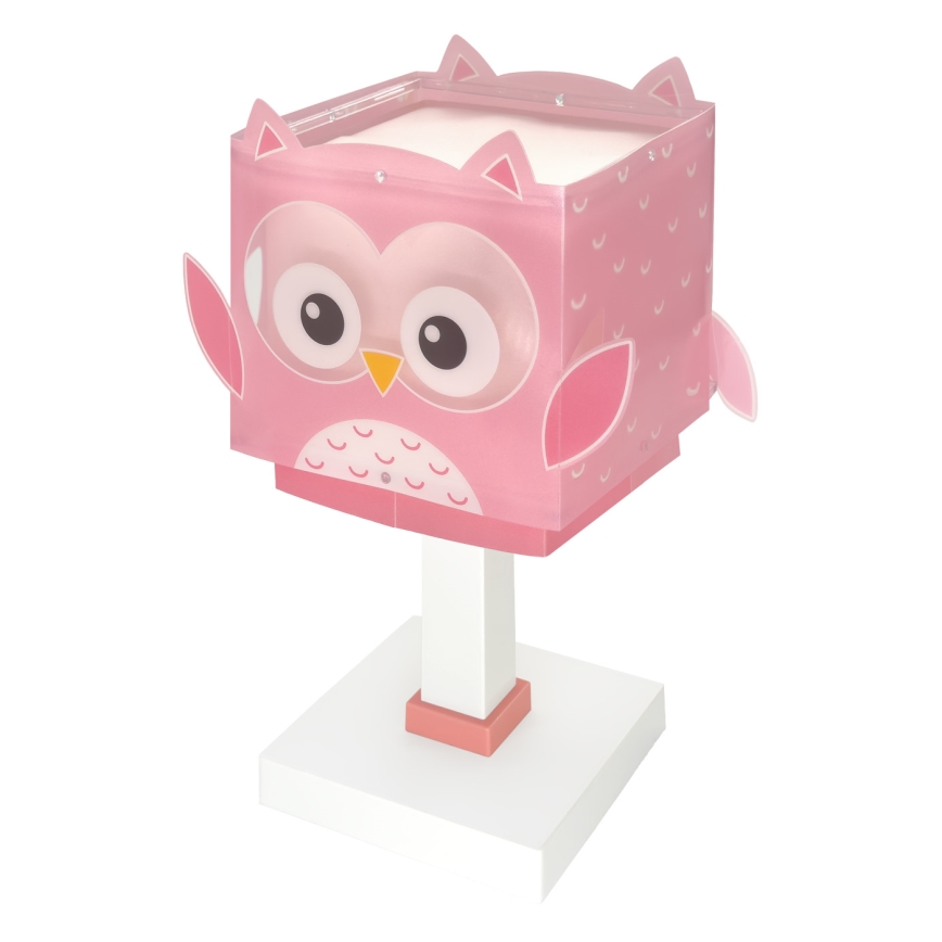 Dalber 64481N - LED bērnu lampiņa LITTLE OWL 1xG4/4W/230V rozā