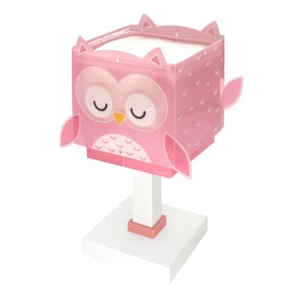Dalber 64481N - LED bērnu lampiņa LITTLE OWL 1xG4/4W/230V rozā