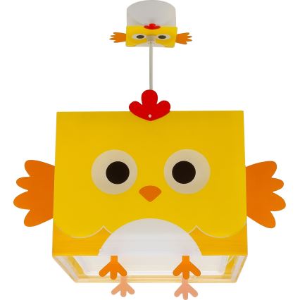 Dalber 64642 - Bērnu lustra LITTLE CHICKEN 1xE27/15W/230V