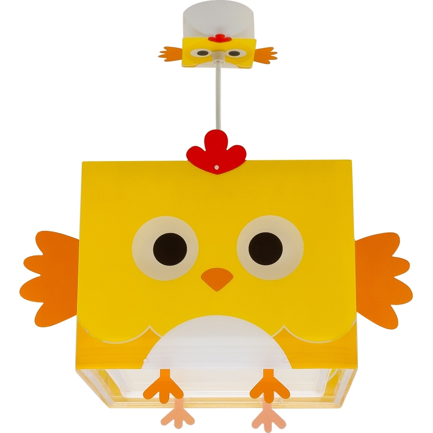 Dalber 64642 - Bērnu lustra LITTLE CHICKEN 1xE27/15W/230V