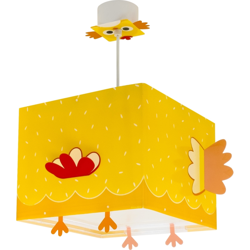 Dalber 64642 - Bērnu lustra LITTLE CHICKEN 1xE27/15W/230V