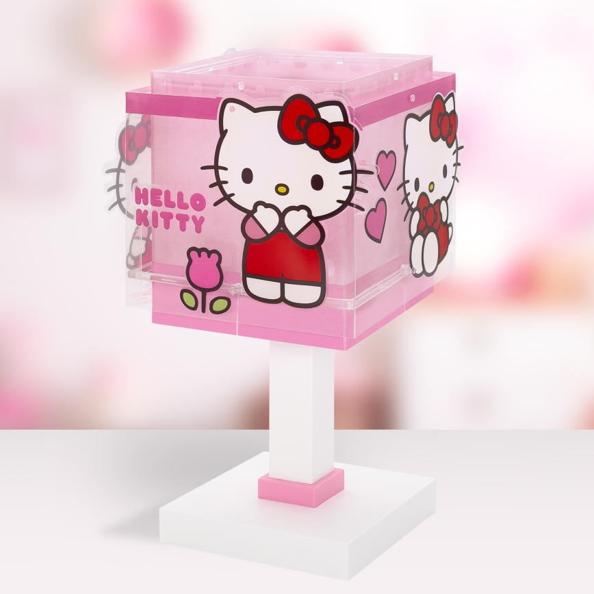 Dalber 73261 - LED bērnu lampiņa HELLO KITTY 1xG4/4W/230V rozā
