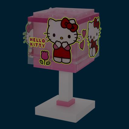 Dalber 73261 - LED bērnu lampiņa HELLO KITTY 1xG4/4W/230V rozā
