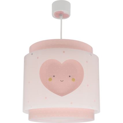 Dalber 76012S - Bērnu lustra BABY DREAMS 1xE27/15W/230V rozā