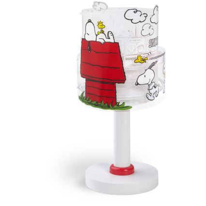 Dalber 76301 - LED bērnu lampiņa SNOOPY 1xG4/4W/230V balta/sarkana