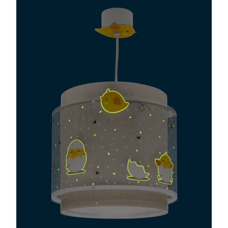 Dalber 76872 - Bērnu lustra BABY CHICK 1xE27/15W/230V