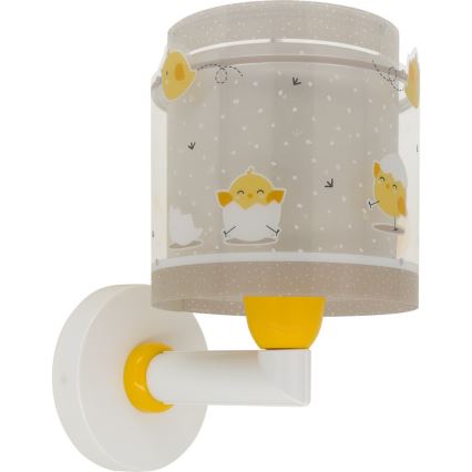 Dalber 76879 - Bērnu sienas lampa BABY CHICK 1xE27/15W/230V