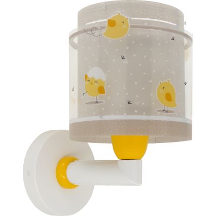 Dalber 76879 - Bērnu sienas lampa BABY CHICK 1xE27/15W/230V