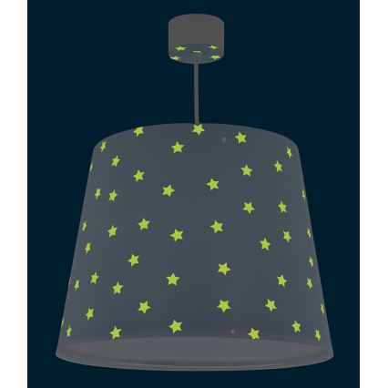 Dalber 82212T - Bērnu lustra STAR LIGHT 1xE27/60W/230V zila