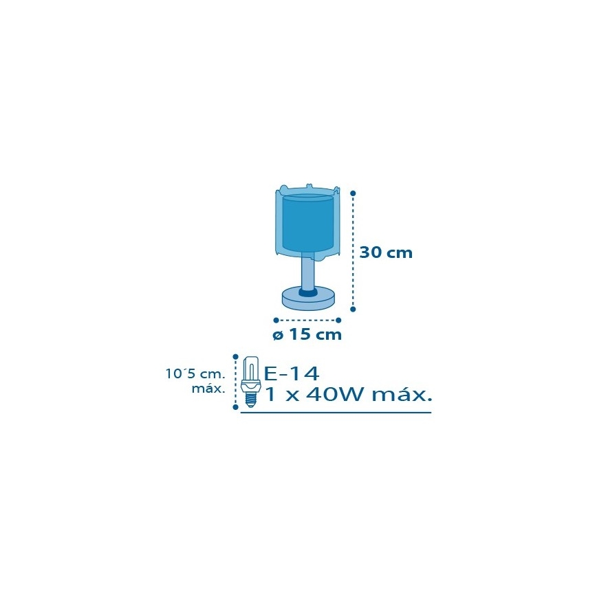 Dalber D-41341 - Bērnu lampa PLANETS 1xE14/40W/230V