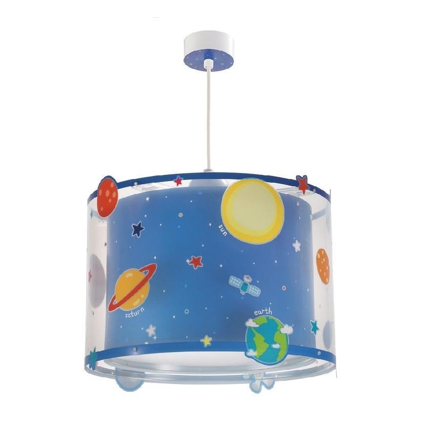Dalber D-41342 - Bērnu lustra PLANETS 1xE27/60W/230V
