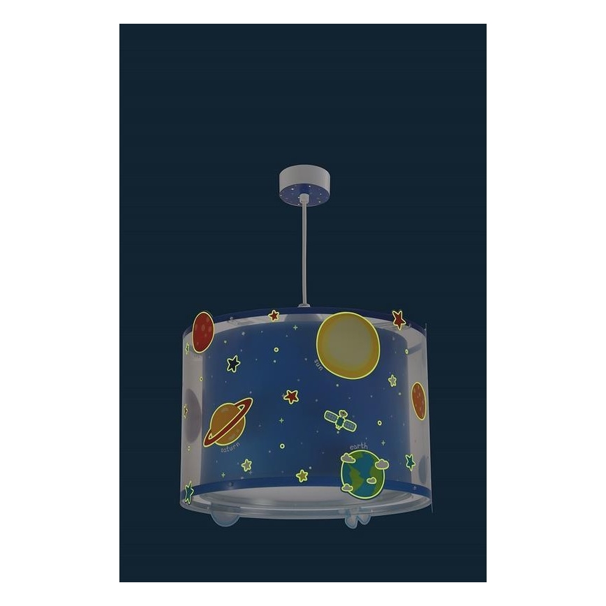 Dalber D-41342 - Bērnu lustra PLANETS 1xE27/60W/230V