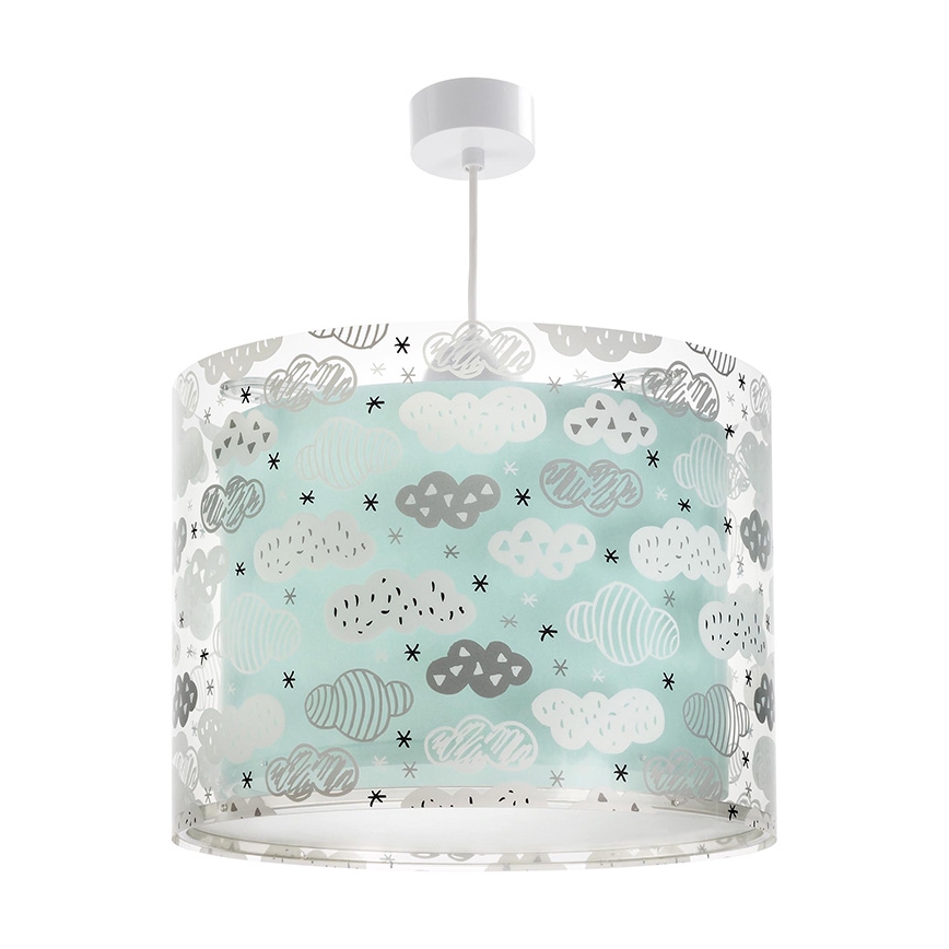 Dalber D-41412H - Bērnu lustra CLOUDS 1xE27/60W/230V