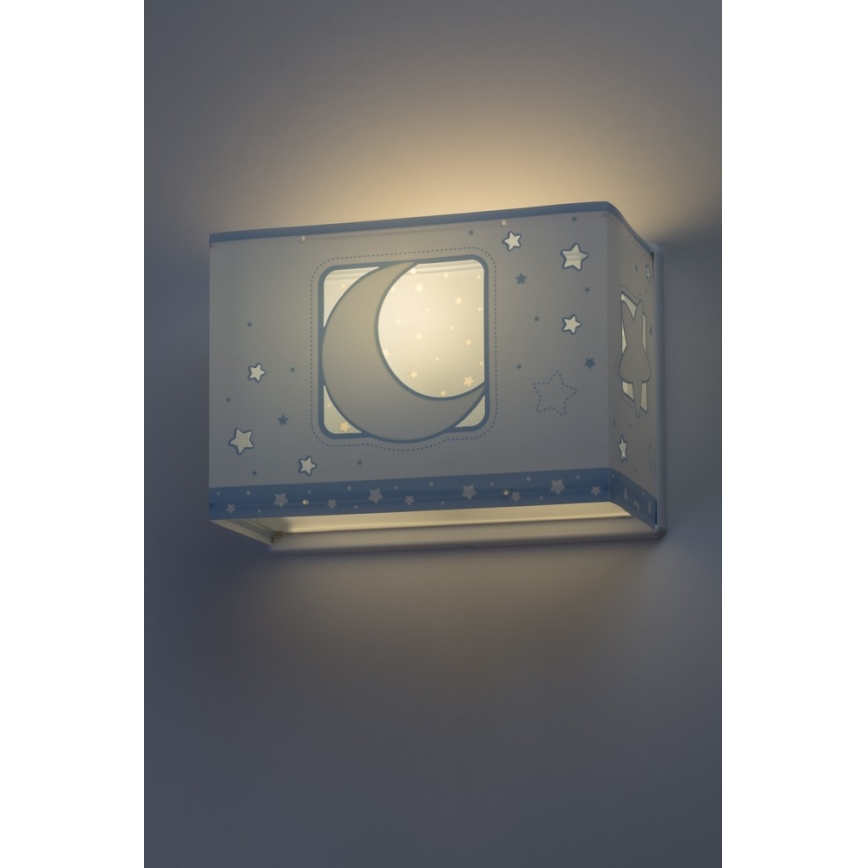 Dalber D-63238T - Bērnu sienas gaismeklis MOONLIGHT 1xE27/60W/230V