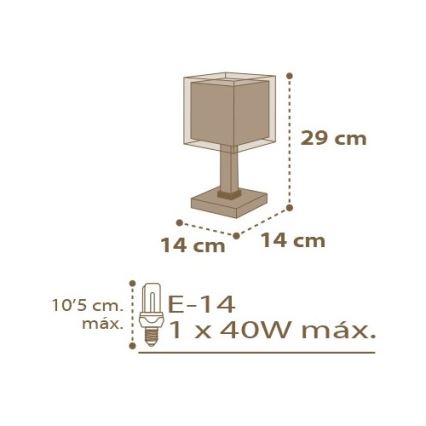 Dalber D-63391 - Bērnu lampa GOOD NIGHT 1xE14/40W/230V