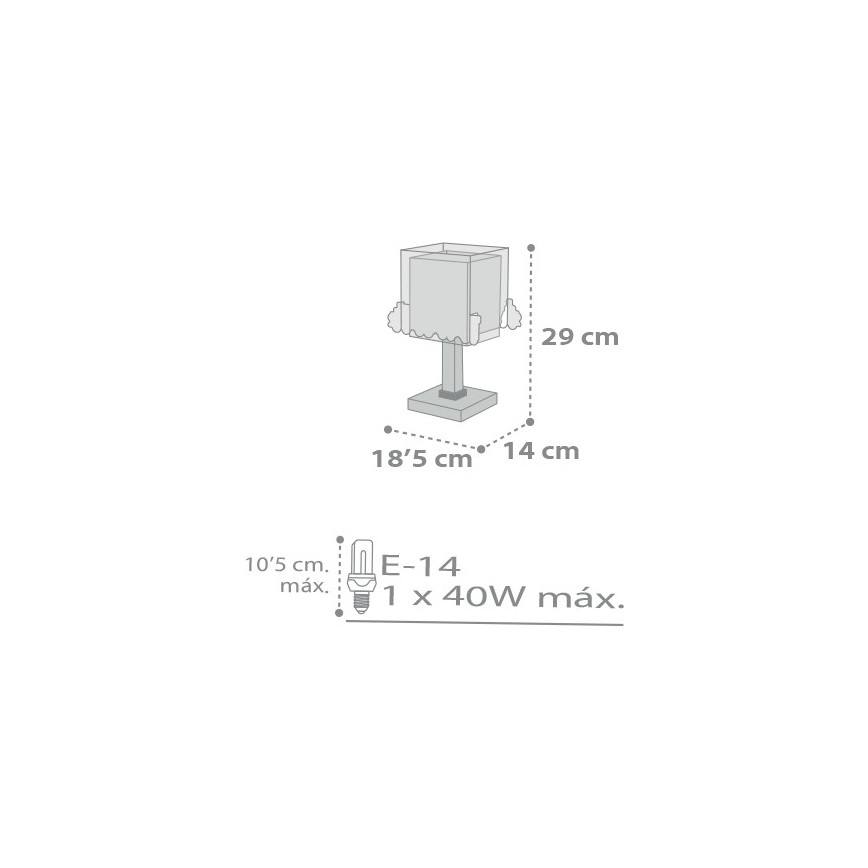 Dalber D-63531 - Bērnu lampa TRAIN 1xE14/40W/230V