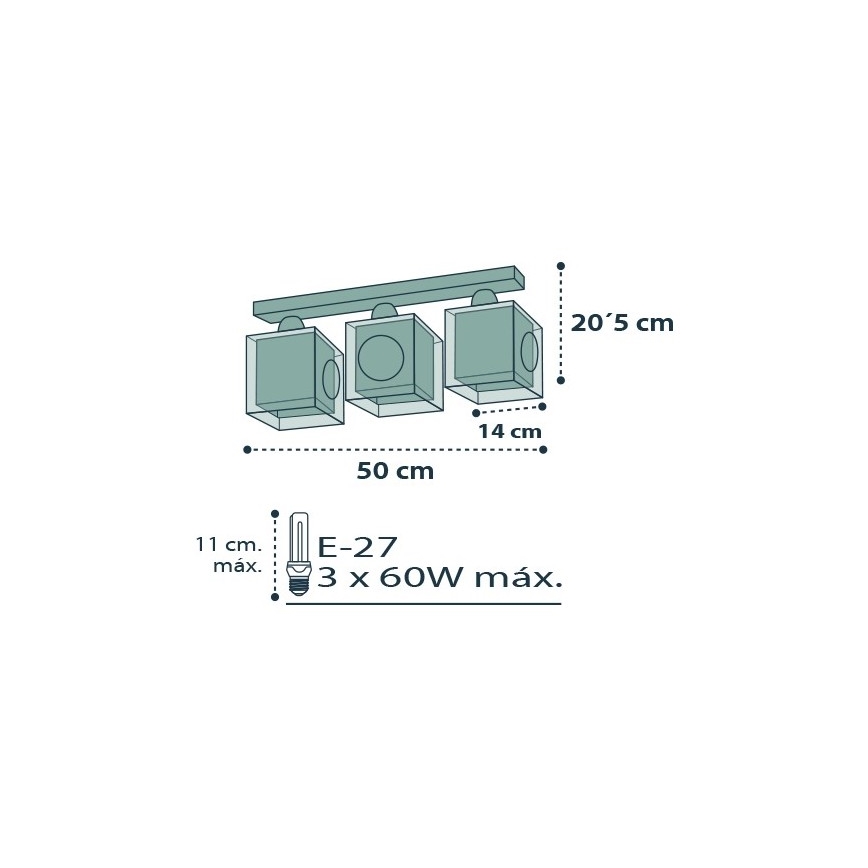 Dalber D-74553 - Bērnu griestu lampa PIRATES 3xE27/60W/230V