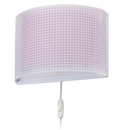 Dalber D-80228S - Bērnu sienas gaismeklis VICHY 1xE27/60W/230V